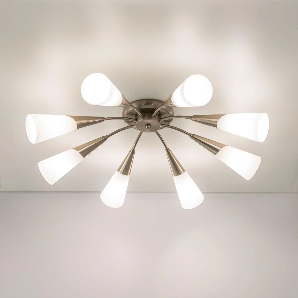 Citilux Фокус CL103181 Люстра потолочная Матовый Хром