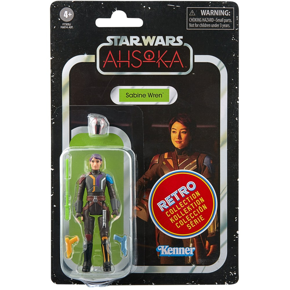 Hasbro Star Wars Retro - Фигурка Sabine Wren 9,5 см Ahsoka F7305