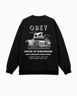 Свитшот Obey House Of Subversion