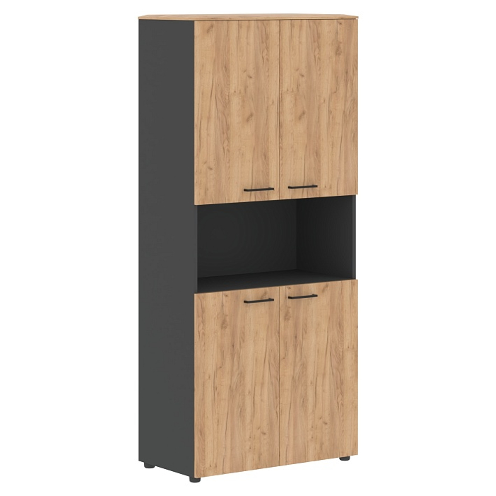 Шкаф для документов с 2-мя комплектами дверей JAY (Джэй)