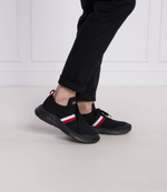 Кроссовки KNIT STRIPES ESS Tommy Hilfiger - черный(FM0FM04798)