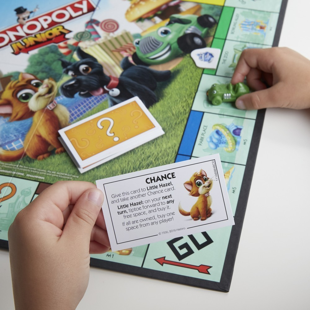 Hasbro: Игра настольная Монополия Джуниор A6984 — Monopoly Junior Board — Хасбро