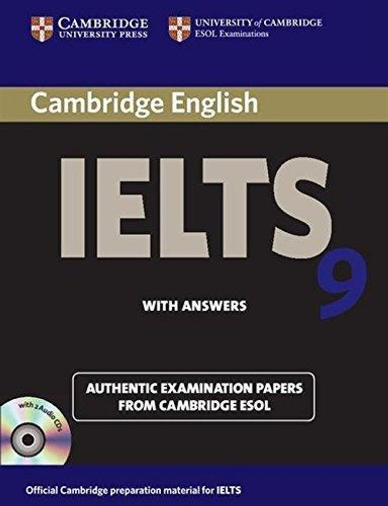 Cambridge IELTS 9 Self-study Pack (Student&#39;s Book with answers and Audio CDs (2))