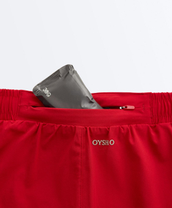 Oysho Технические шорты с низкой посадкоq 6 см, насыщенный красный