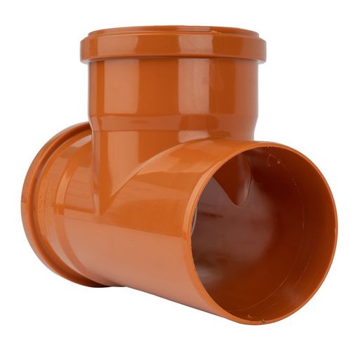 Тройник наружный канализационный 110х110 мм 87,5°