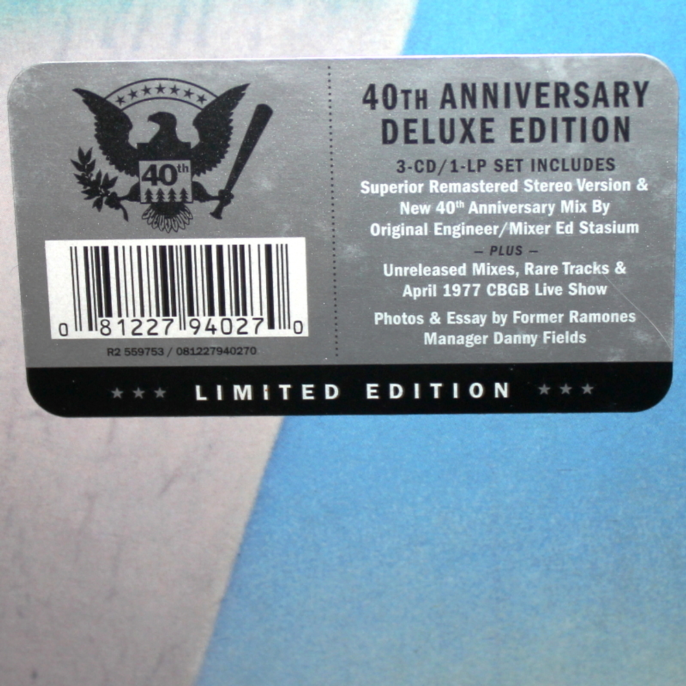 Ramones / Leave Home (40th Anniversary Edition)(LP+3CD)