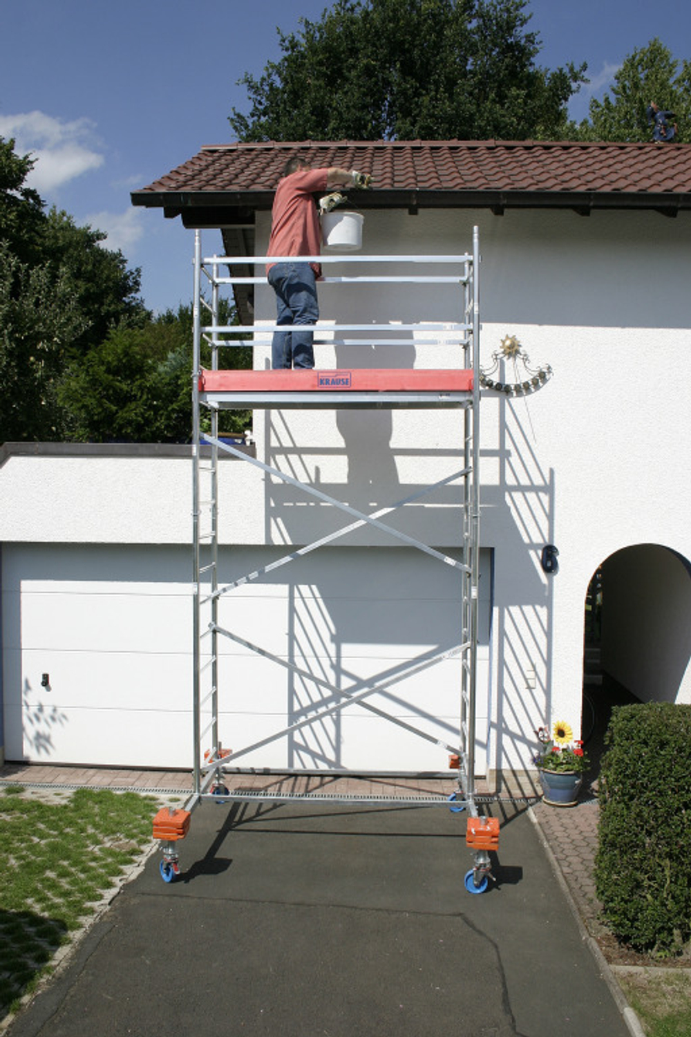 PROTEC Передвижные подмости,раб.высота 4,3 м (910097)