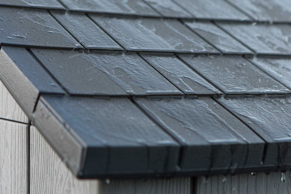 Пластиковый хозблок LifeTime WoodLook 8x10