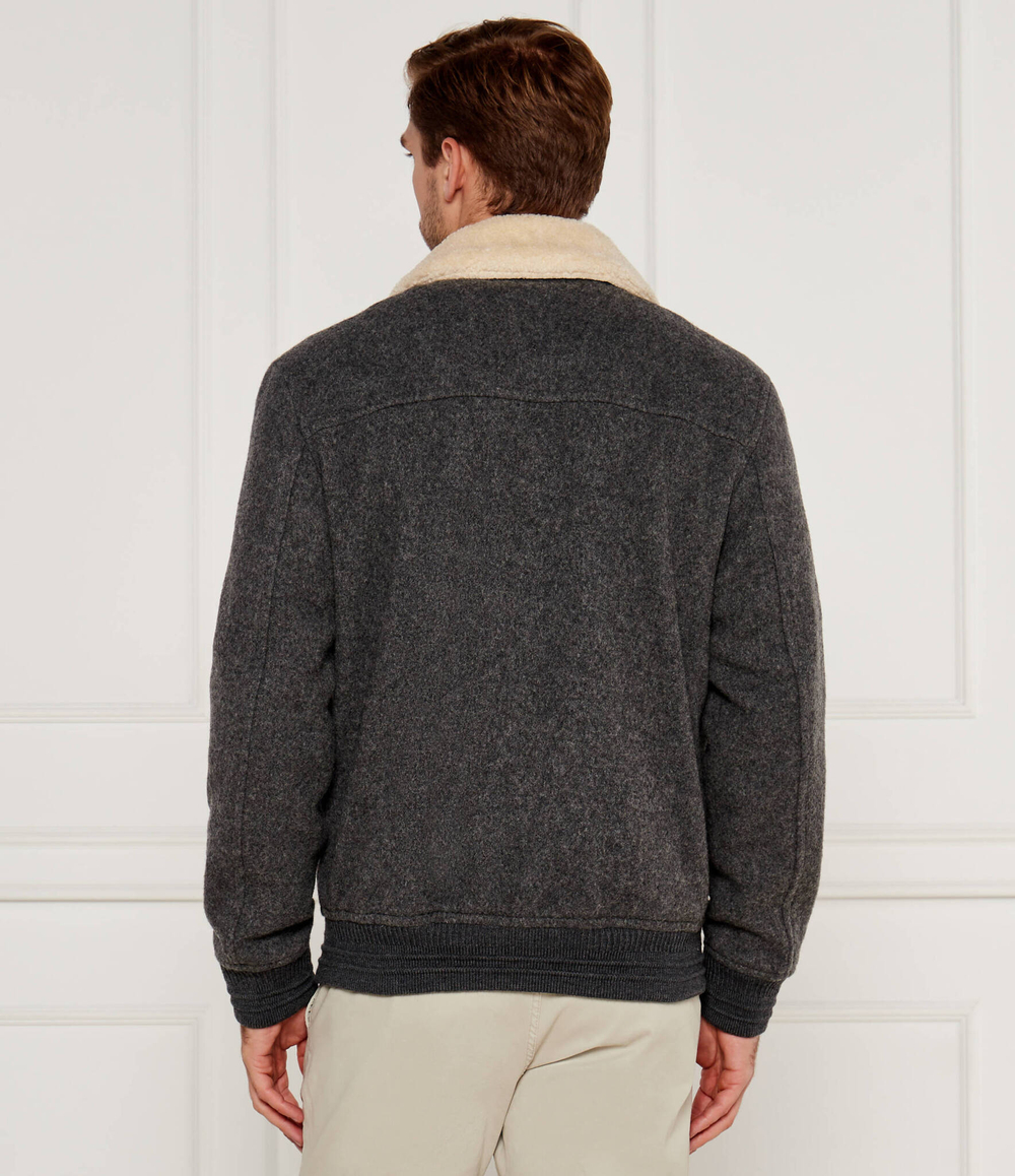 Хлопковая куртка Tommy Hilfiger - серый(MW0MW36610)