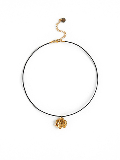 Колье "Lace flower" Gold