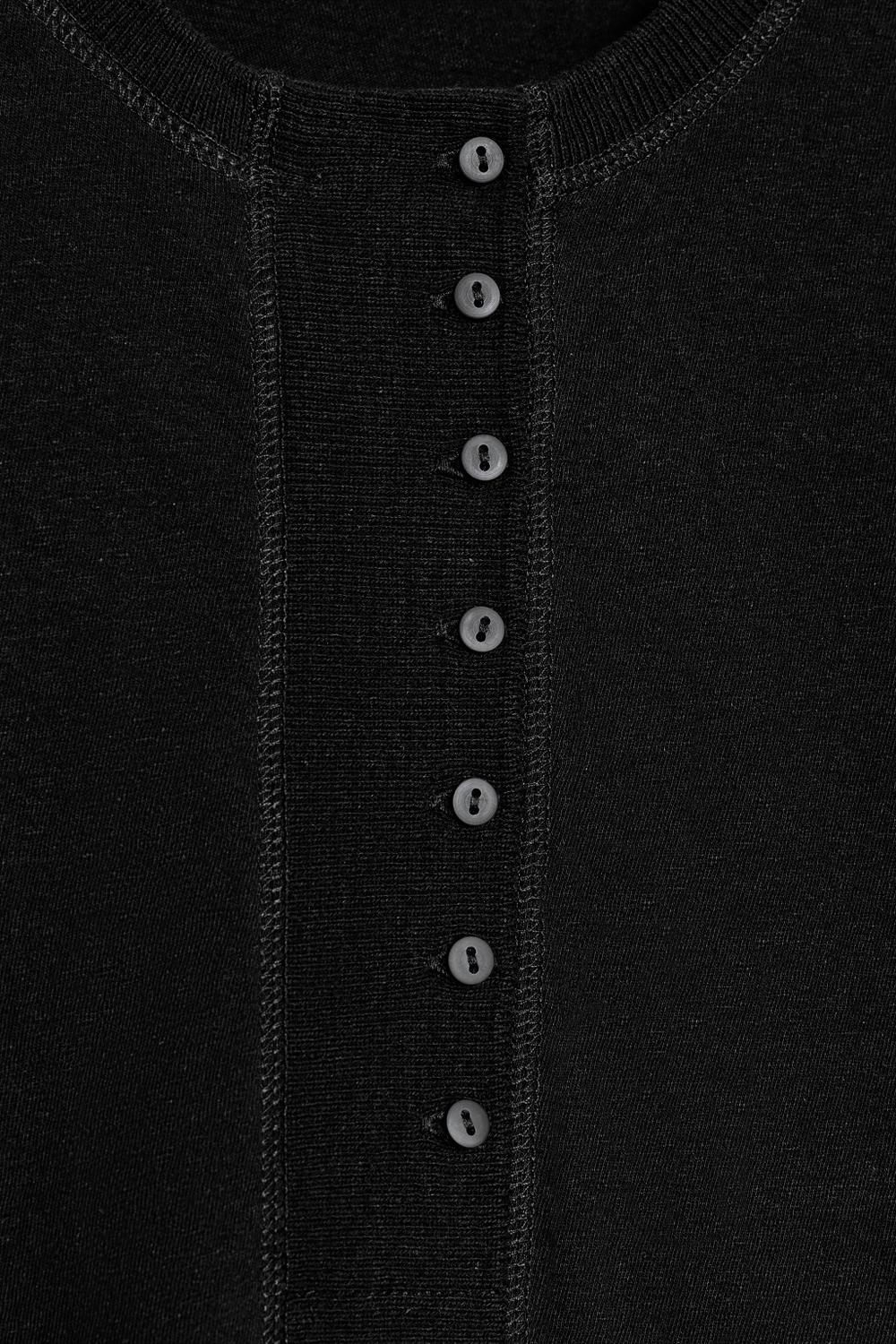 ZARA ЛОНГСЛИВ С ЛЬНЯНОЙ СМЕСЬЮ, ЧЕРНЫЙ