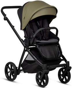 Детская коляска Tutis Mio 3 Plus Essential Кожа 3 в 1 025 Olive
