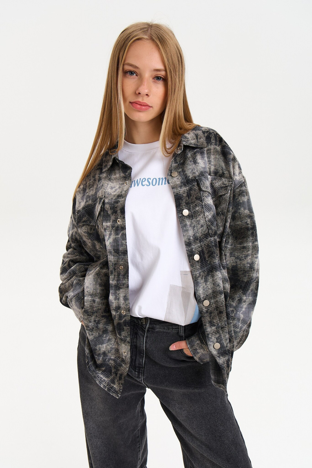 Рубашка дл/р уни Miasin B-SH35406