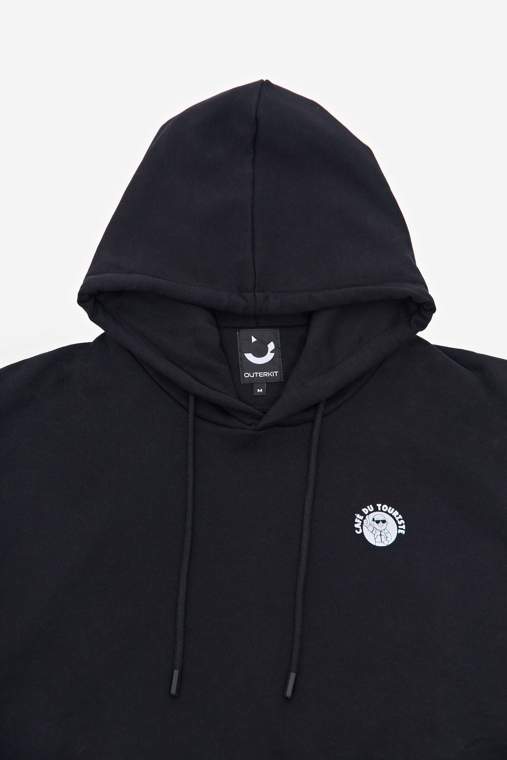 Худи Outerkit Cafe Du Touriste черное