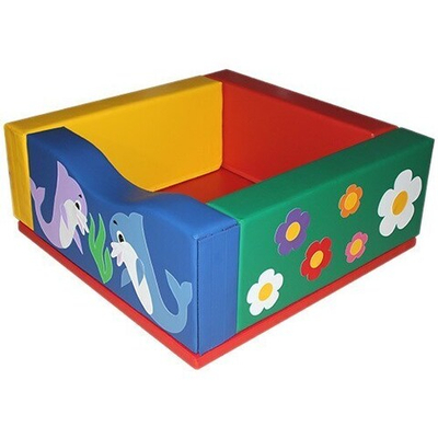 Сухой бассейн «Карапуз с аппликацией» (разборный, мягкое дно) объем 0,38 м3 1 место