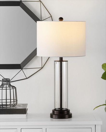 Настольная лампа "Линетт" black