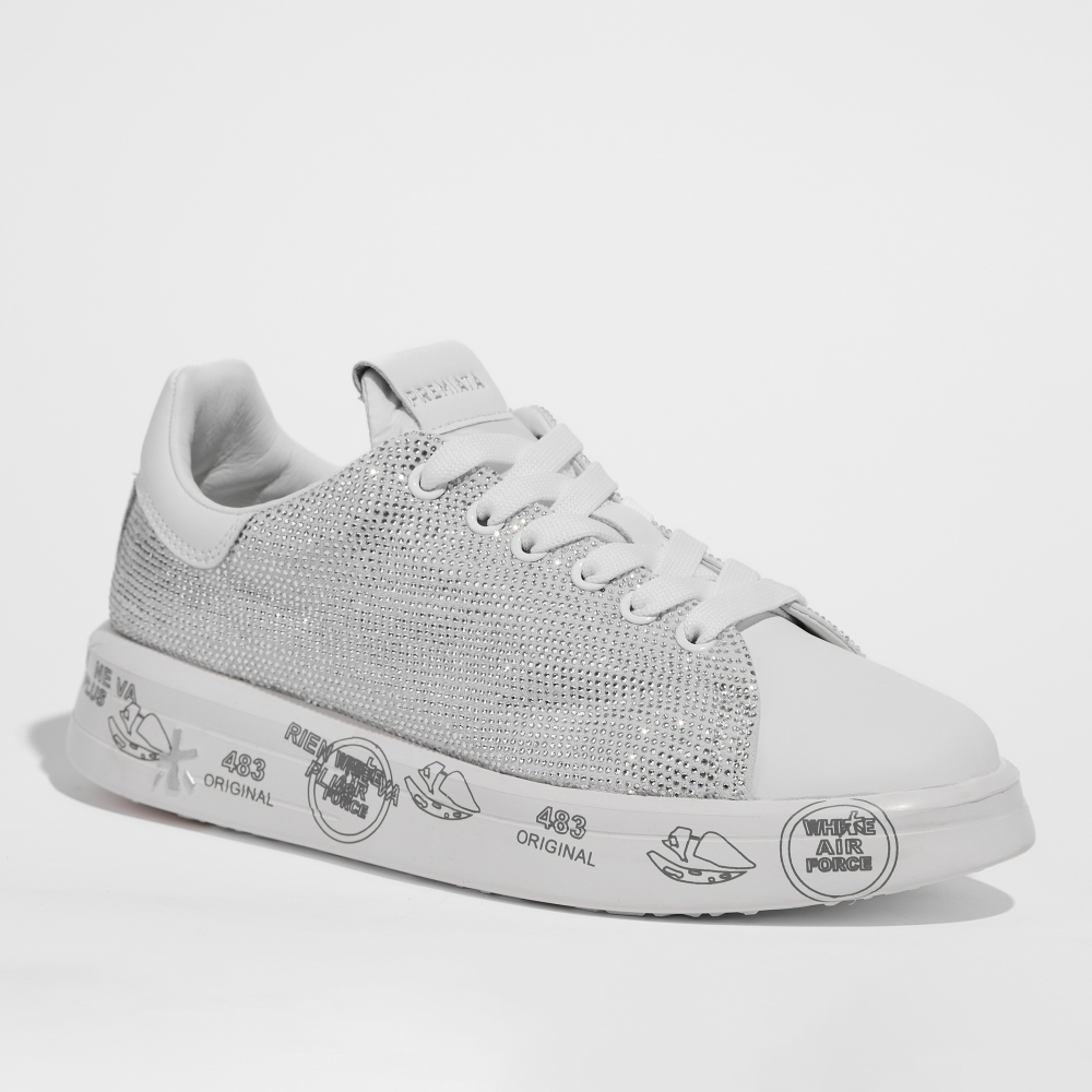 Кожаные кроссовки Premiata Belle 8158