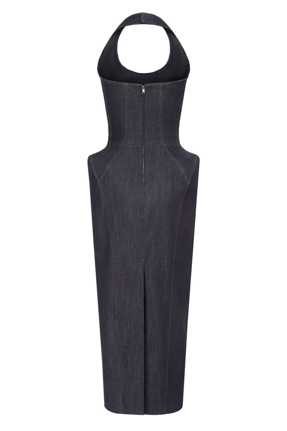 Джинсовое платье