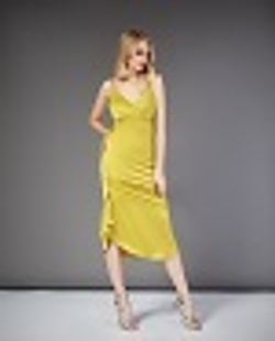 12-19 SS Платье на лямках, оливковый L