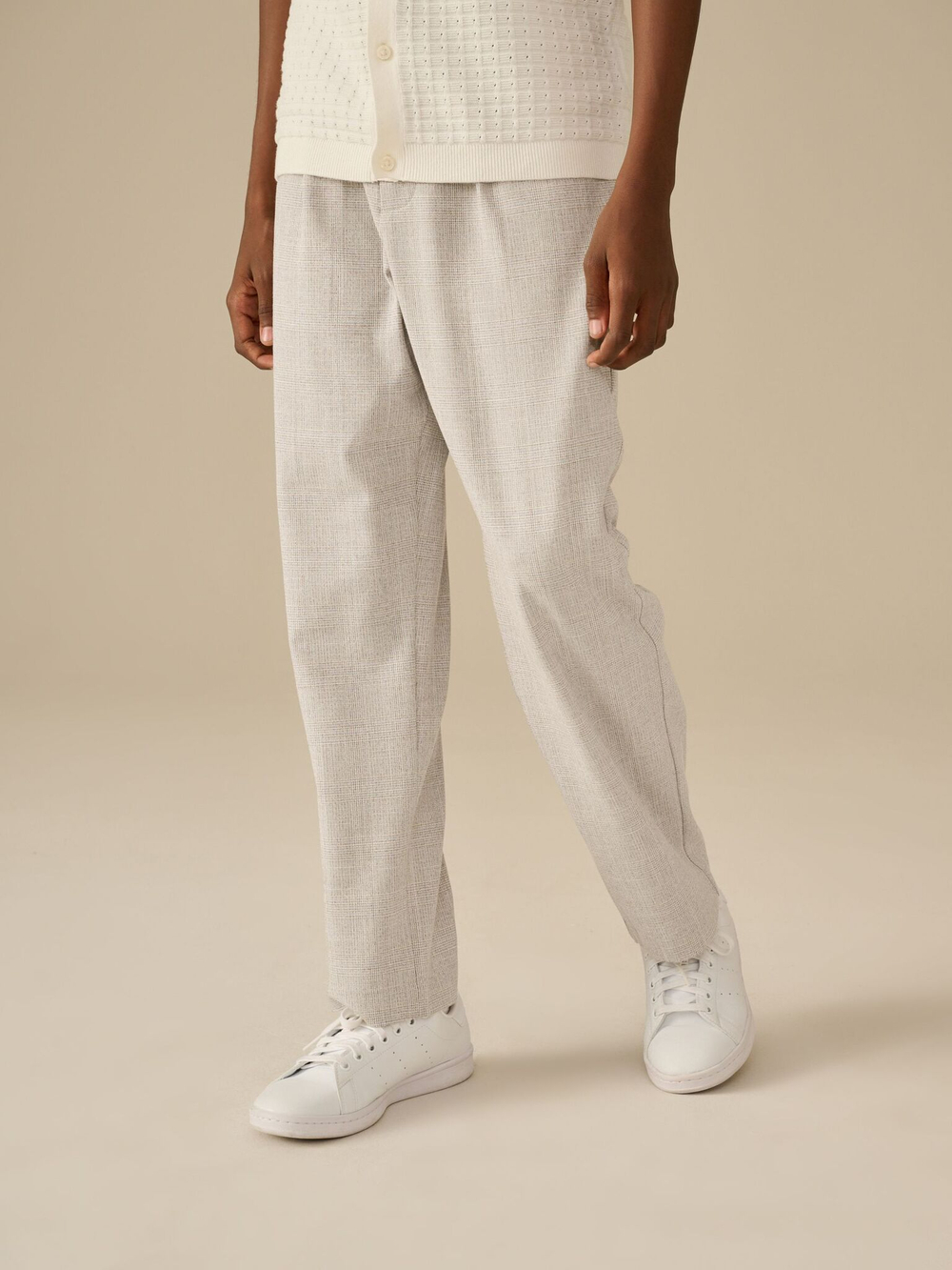 Брюки для мальчика Next E42-442, Серый