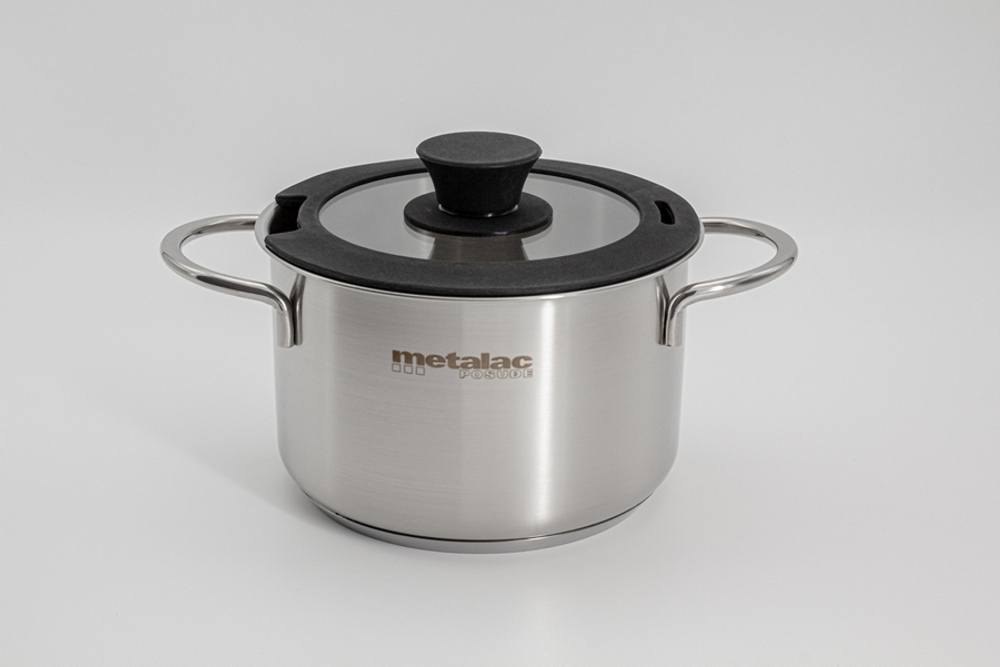 Кастрюля 16см 2л Metalac Pea