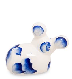 ГЛ- 321 Фигурка «Мышонок» бол. (Гжельский фарфор)