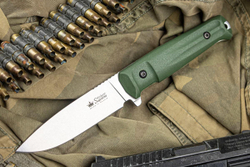 Нож Kizlyar Supreme Sturm AUS-8 SW Olive