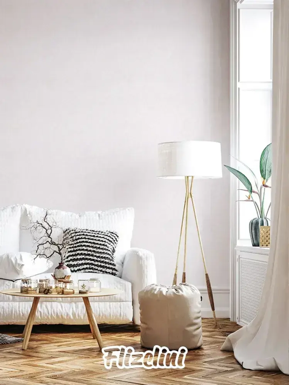 Обои виниловые, антивандальные, штукатурка серая с перламутром, антивандальные, для коридора, Rich (Flizelini, 1903-63)