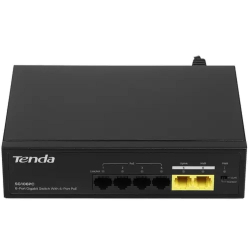 Коммутатор TENDA SG106PC Коммутатор настольный 6-Ports 10 / 100 / 1000 Base-TX 4-Ports PoE(PoE бюджет 58W)