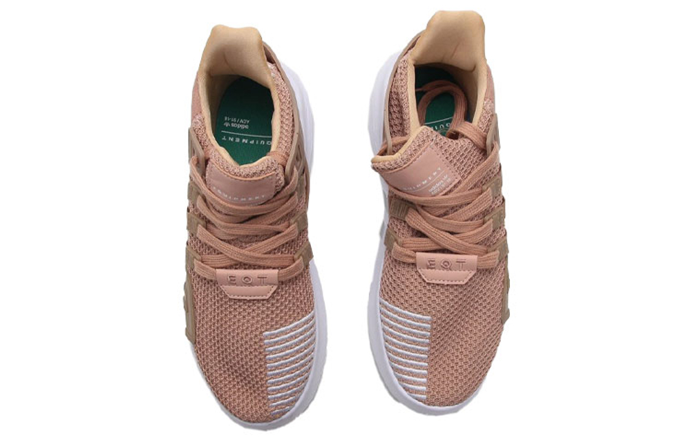 Adidas Originals Eqt Bask Adv W Equipment Non slip Lightweight Low top Casual Shoes Women"s Cherry Blossom Pink