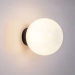 373010 Светильник BOLLA 1x10W (led) E27 ЧЕРНЫЙ IP65