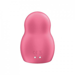 Вакуумно-волновой стимулятор с вибрацией Satisfyer Pro To Go 1, красный