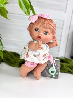 Пупс Nines 26см PEPOTE с закрывающими глазками (N0300A5)