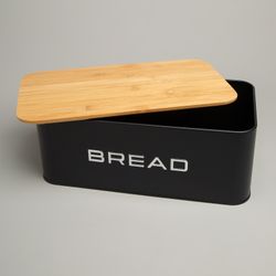 ХЛЕБНИЦА AGNESS BLACK, 33,5Х19Х12,5 СМ