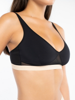 Бюстгальтер BLACK TIE Downtown (черный, нюд)