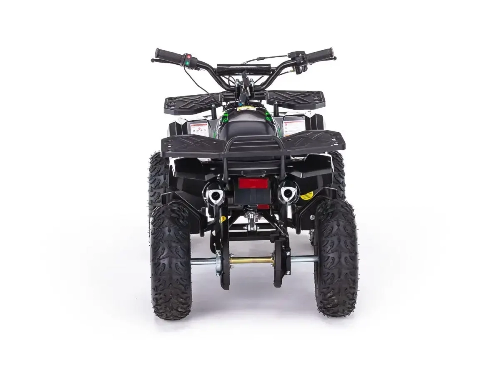 Детский бензиновый квадроцикл MOTAX GRIZLIK MINI ES BW с электростартером и родительским пультом