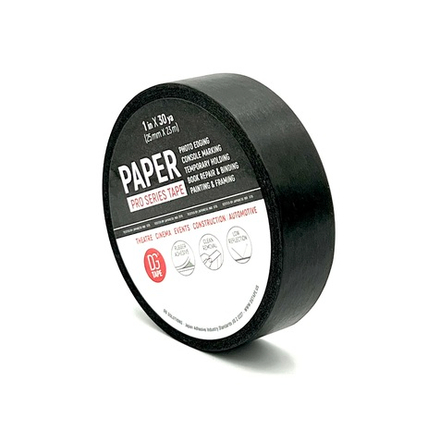 Masking Tape Professional - клейкая лента бумажная цвет черный 25мм х 25метров NEW