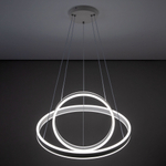 Citilux Дуэт CL719640 LED Люстра подвесная с пультом Белая