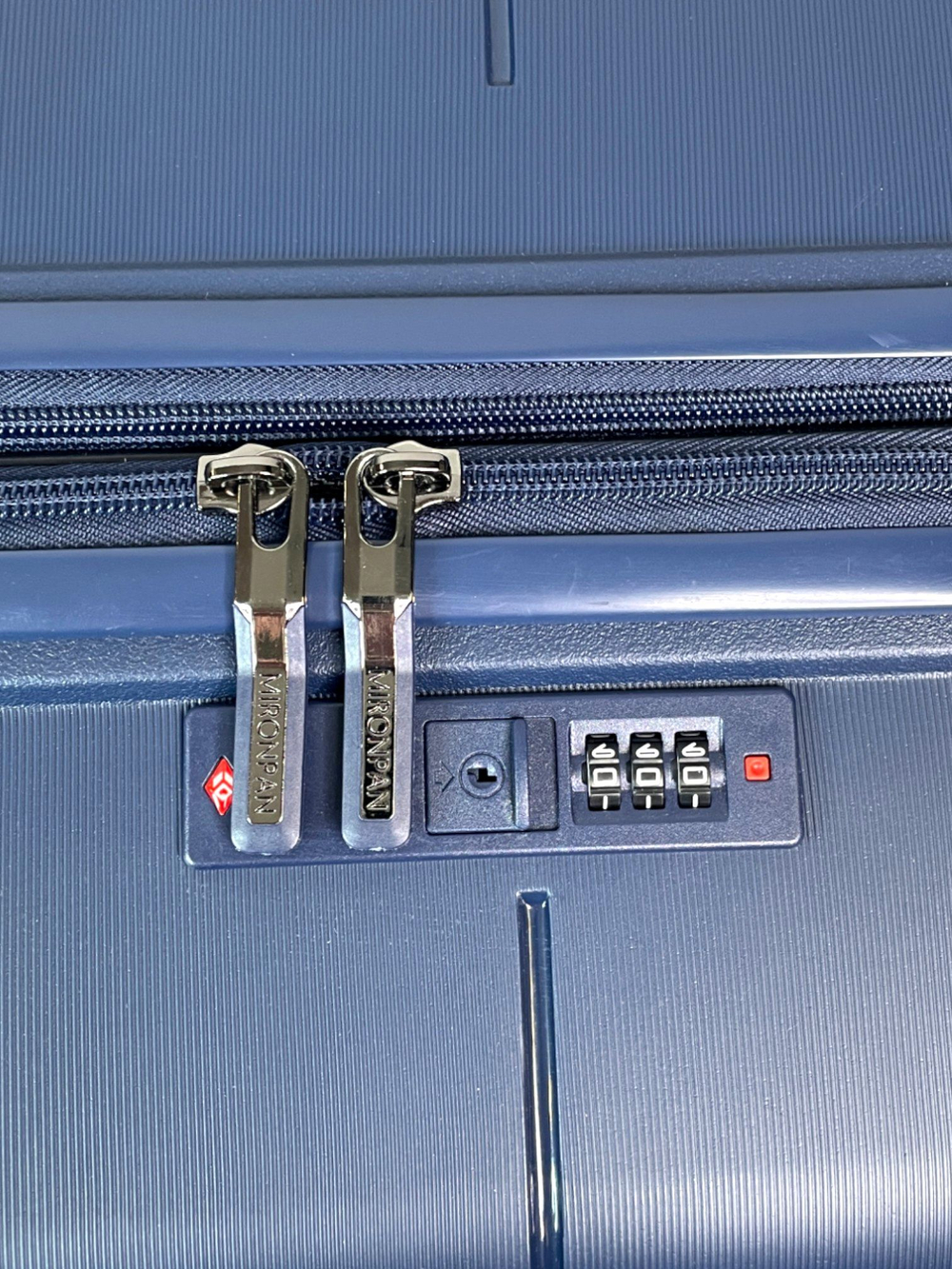 Большой чемодан Mironpan 23102, Темно-синий, XL