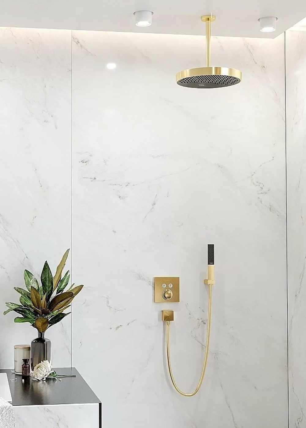 Верхний душ Hansgrohe Rainfinity 360 1jet 26231000