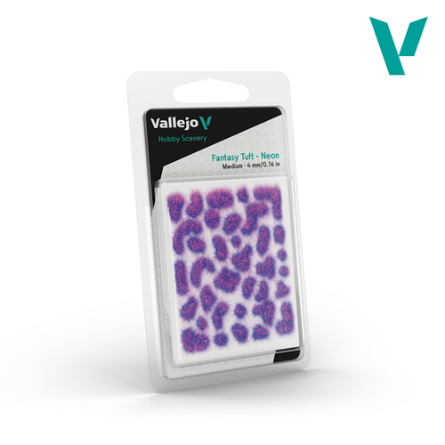 SCENERY: FANTASY TUFT - NEON 4mm