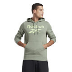 Мужская теннисная кофта Reebok Identity Big Logo Hoodie M - зеленый
