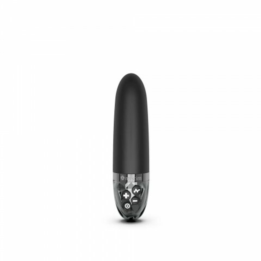 Вибратор Mystim Sleak Freak с электростимуляцией, черный