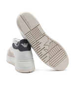 Кроссовки SNK JAQUARD Emporio Armani - белый(X3X024 XD401)