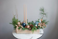 Новогодняя композиция Антарктида