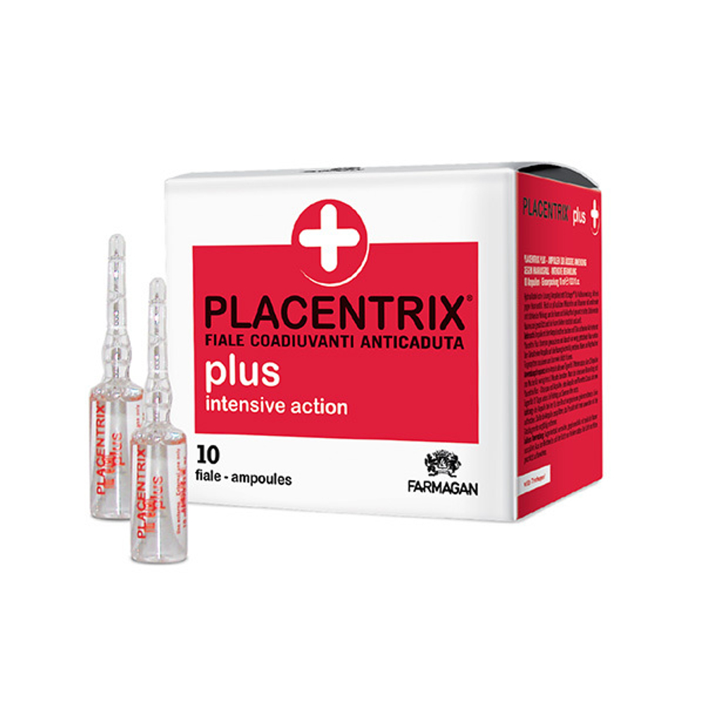 Лосьон интенсивного действия против выпадения в ампулах Farmagan Placentrix Plus Lotion Intensive Action 10x10мл