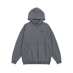 Худи Shadow GARMENT DYED EMB grey