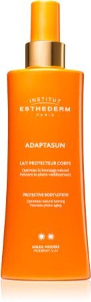 Institut Esthederm защитное молочко для загара со средней защитой от ультрафиолета Adaptasun Protective Body Lotion