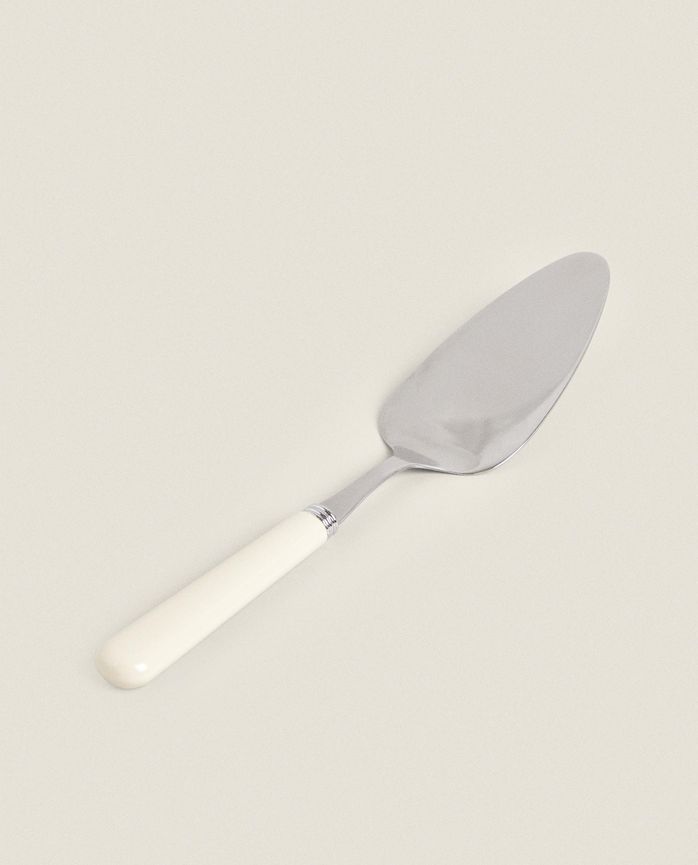Zara Home кулинарная лопатка из нержавеющей стали, цвет кремовый, 26 см