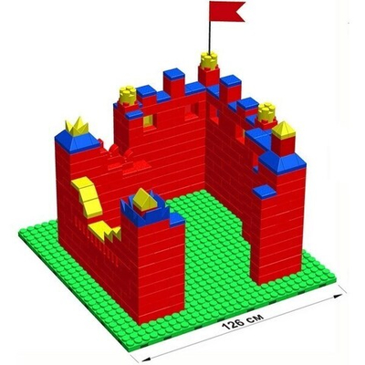 Большой конструктор LK Крепость GB7,5 M на платформе 28х28, для детей 3-8 лет